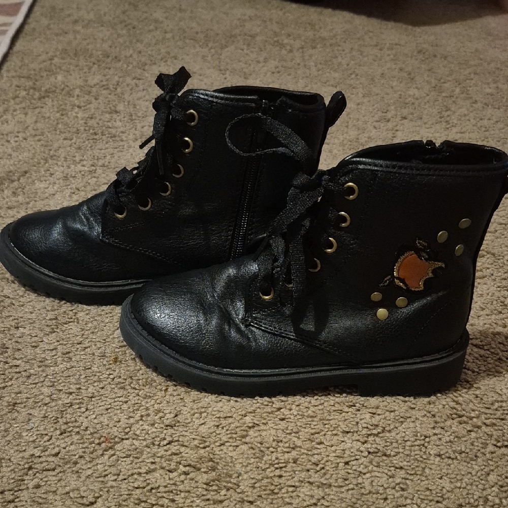 Disney Descendants Black Kids Boots